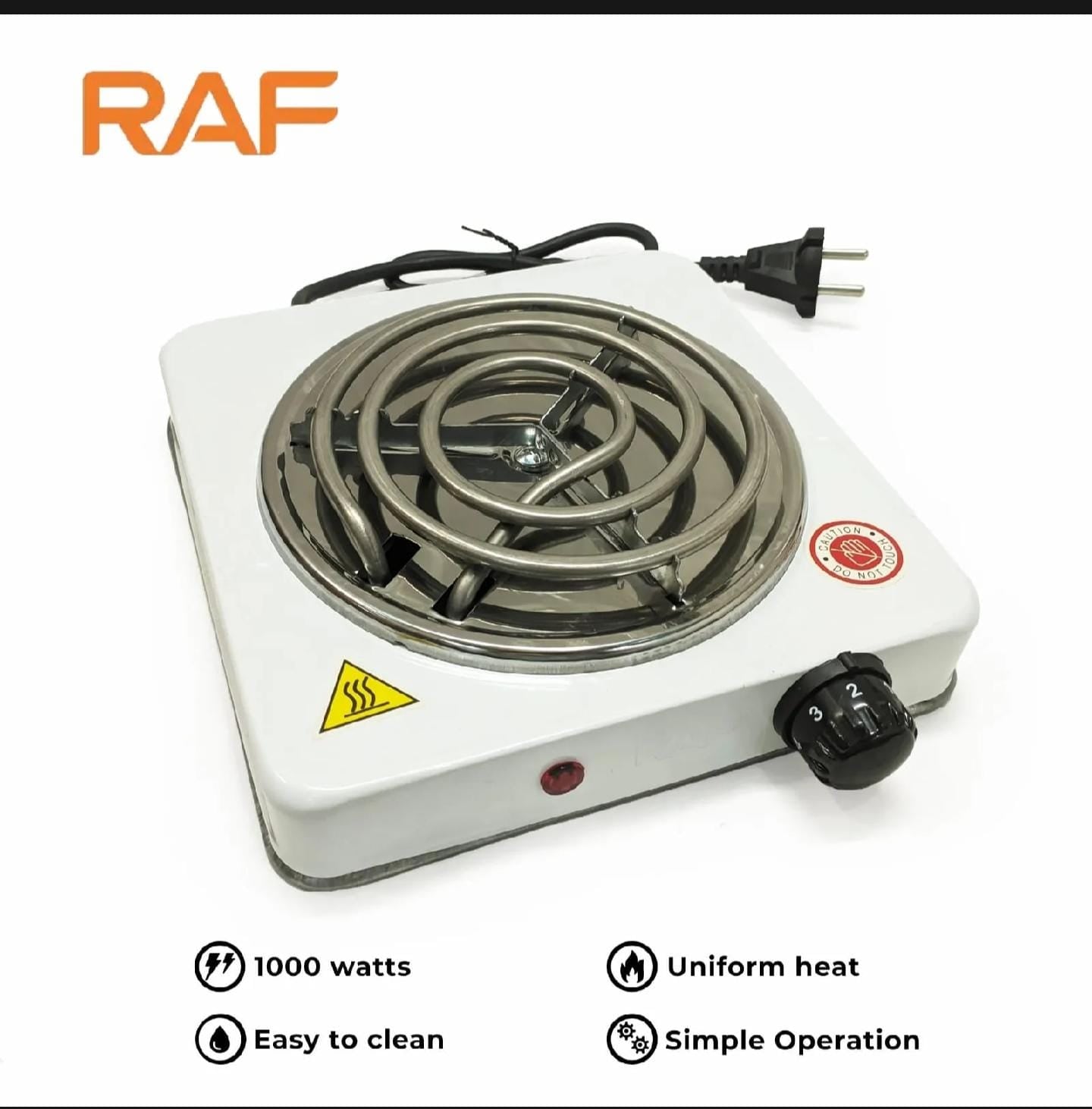 🌟 RAF Electric Stove Single Burner Hot Plate 🔥