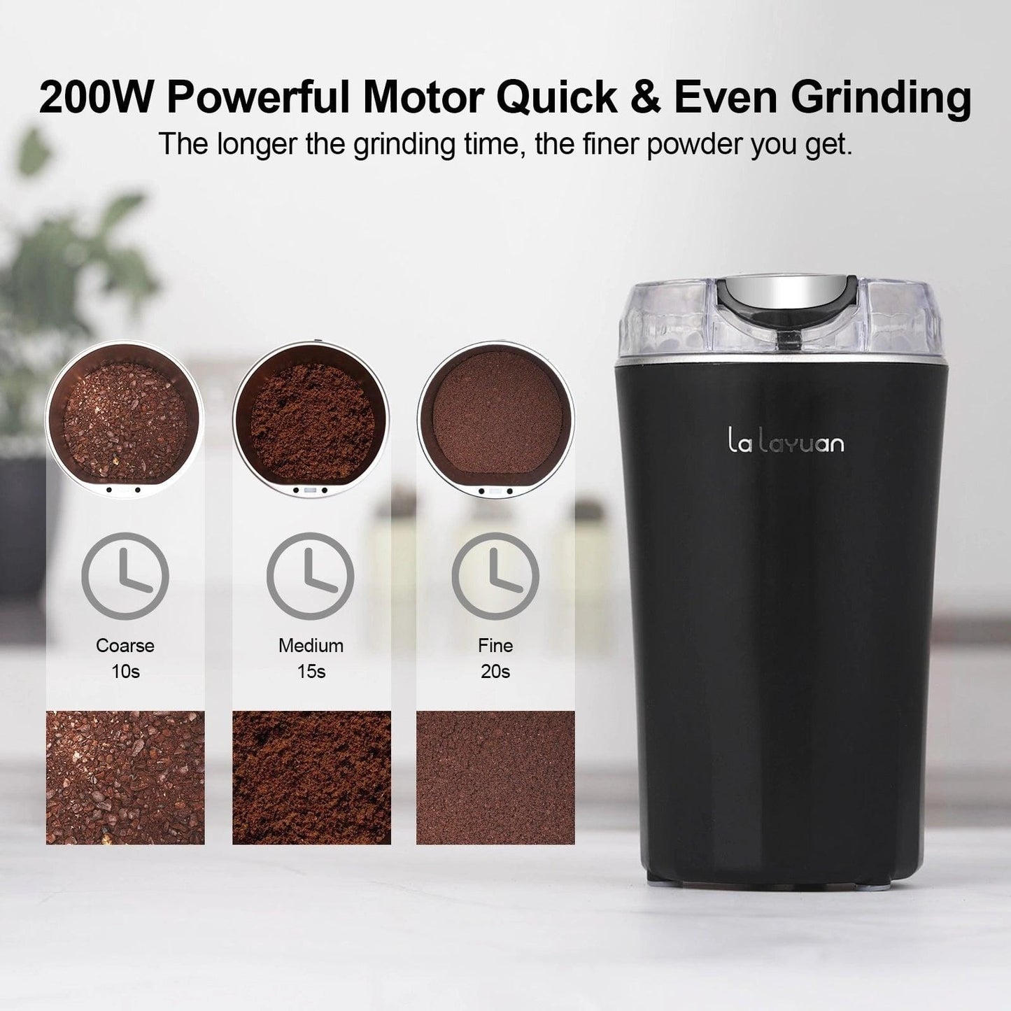 Powerful Electric Masala & Coffee Grinder