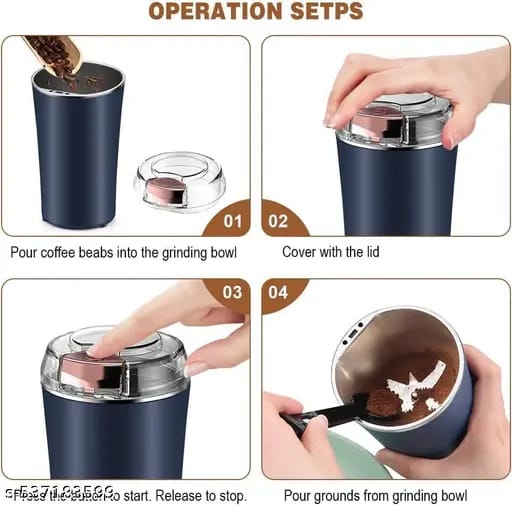 Powerful Electric Masala & Coffee Grinder