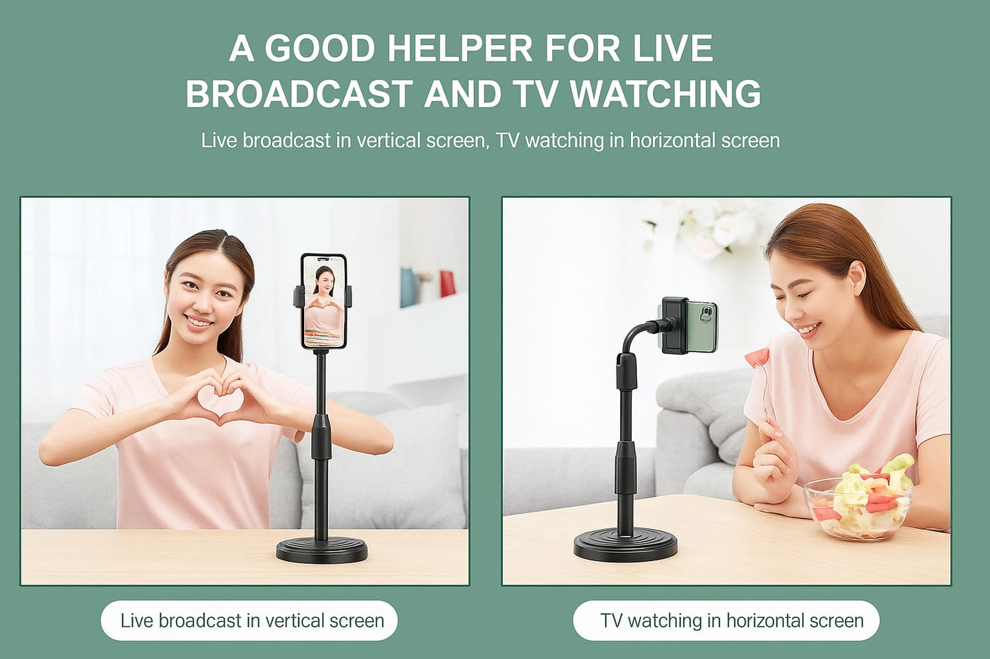 Adjustable Flexible Gooseneck Mobile Holder Stand