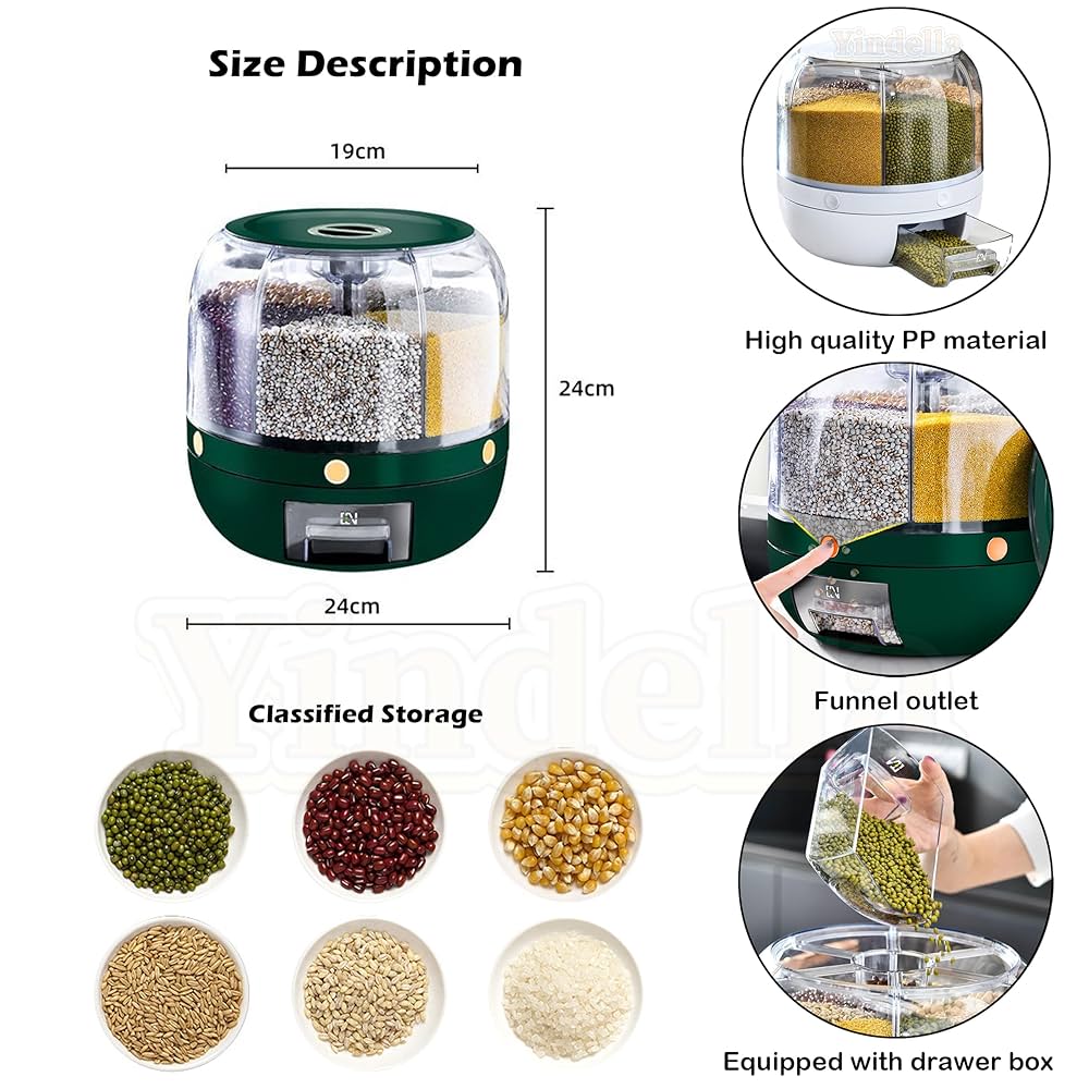 360° Rotating Grain Dispenser