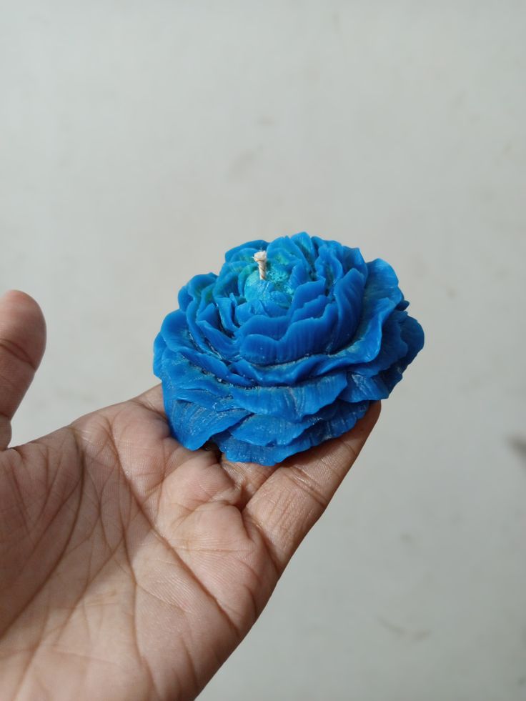 Peony Flower Shape Scented Candle