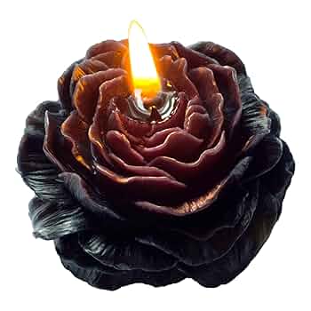 Peony Flower Shape Scented Candle