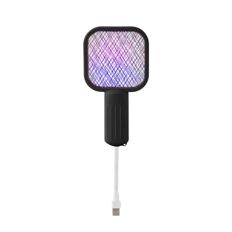 USB Mini Electric Mosquito Swatter UV Light