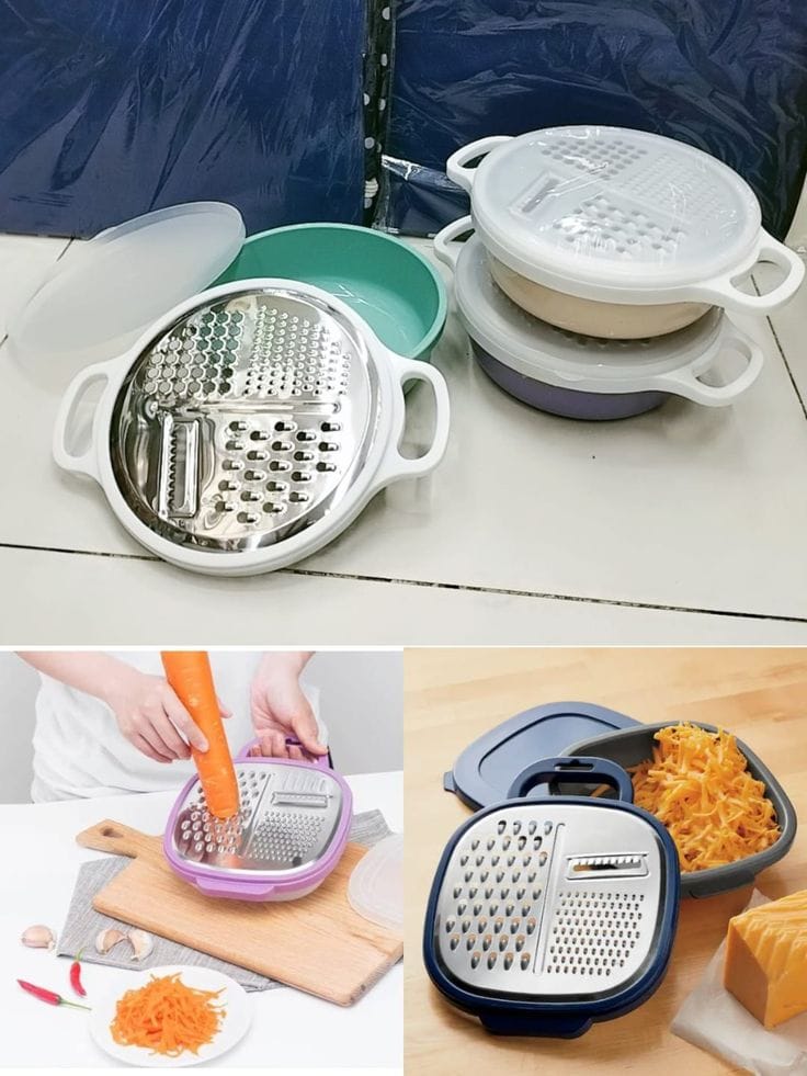 4 -In- 1 Multi-Functional Kitchen Grater with Storage Box