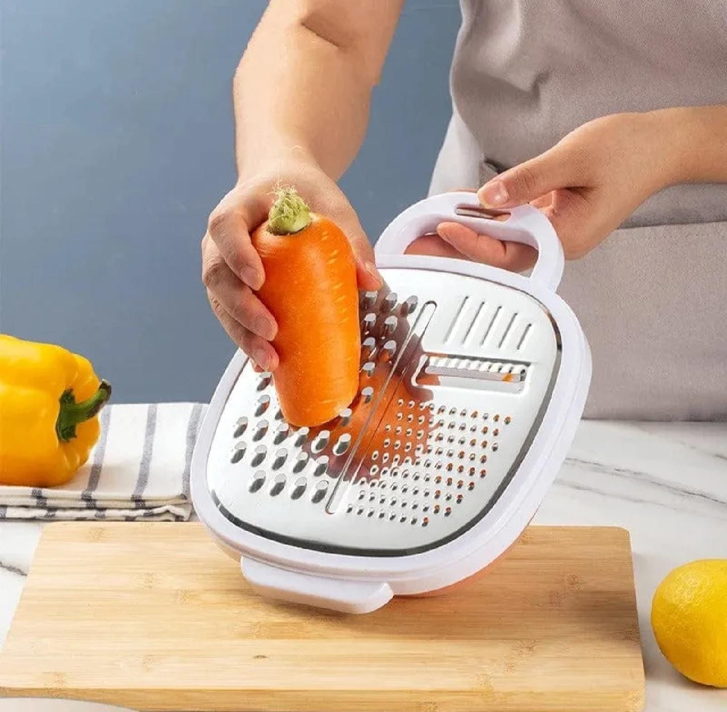 4 -In- 1 Multi-Functional Kitchen Grater with Storage Box