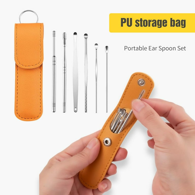 Stainless Steel Ear Wax Cleaner Set