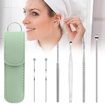 Stainless Steel Ear Wax Cleaner Set