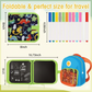 Kids Reusable Doodle Drawing Book with 12 Color Pens