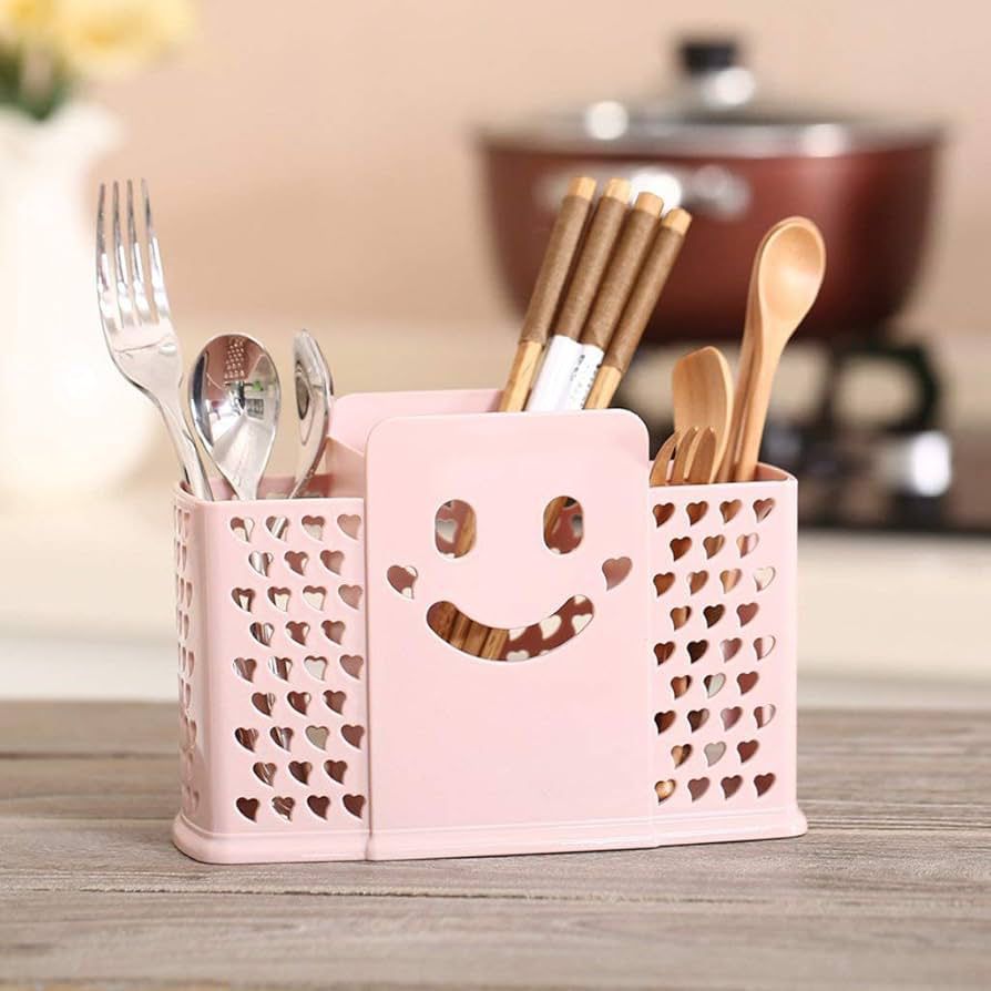 Smiley Face 3-Section Multi-Purpose Storage Organizer