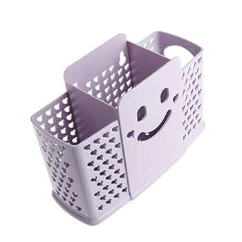 Smiley Face 3-Section Multi-Purpose Storage Organizer