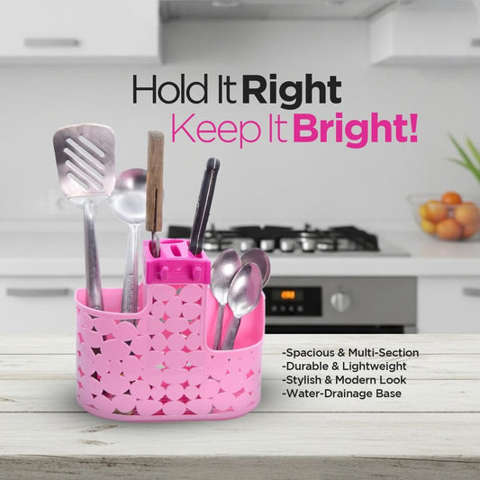 Multi-Section Kitchen Utensil Holder