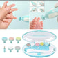 Electric Baby Nail Trimmer Kit (with 6 Grinding Heads)