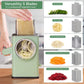 Multi-Functional 3-in-1 Rotary Vegetable Cutter