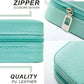 Portable PU Leather Jewelry Organizer Box