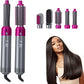 5-in-1 Electric Hot Air Brush Straightener & Dryer