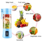 Mini USB Juicer Blender 6-Blade Rechargeable Portable Smoothie Maker