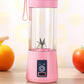 Mini USB Juicer Blender 6-Blade Rechargeable Portable Smoothie Maker