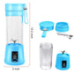Mini USB Juicer Blender 6-Blade Rechargeable Portable Smoothie Maker