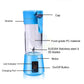 Mini USB Juicer Blender 6-Blade Rechargeable Portable Smoothie Maker