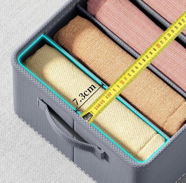 3-in-1 Foldable Clothes Organizer Box