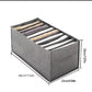 3-in-1 Foldable Clothes Organizer Box