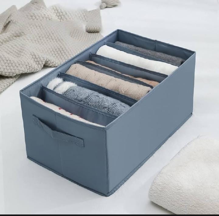 3-in-1 Foldable Clothes Organizer Box