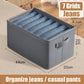 3-in-1 Foldable Clothes Organizer Box