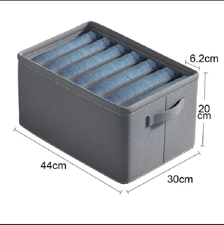 3-in-1 Foldable Clothes Organizer Box