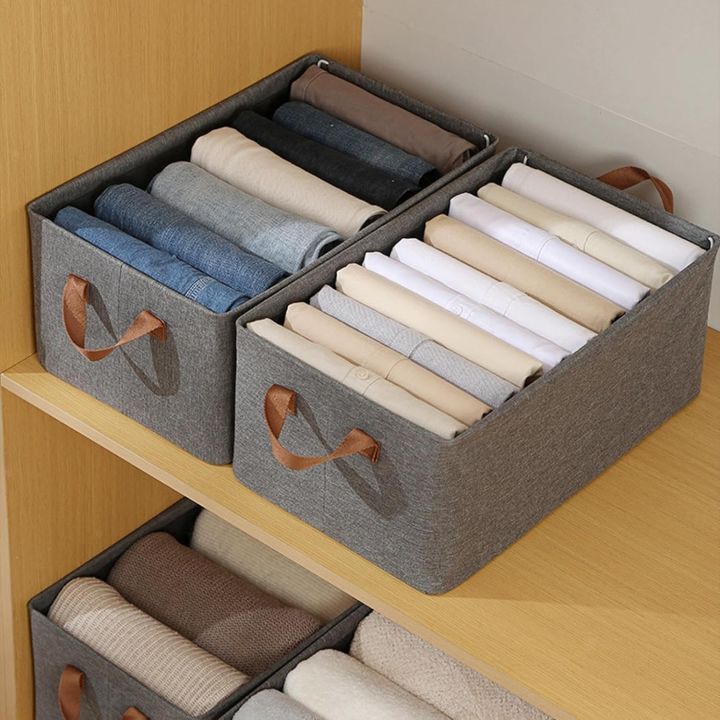 3-in-1 Foldable Clothes Organizer Box