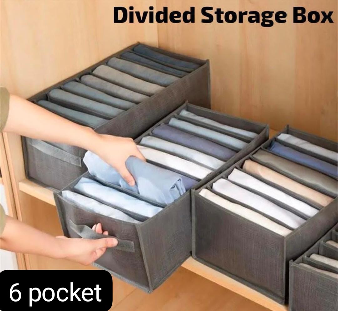 3-in-1 Foldable Clothes Organizer Box