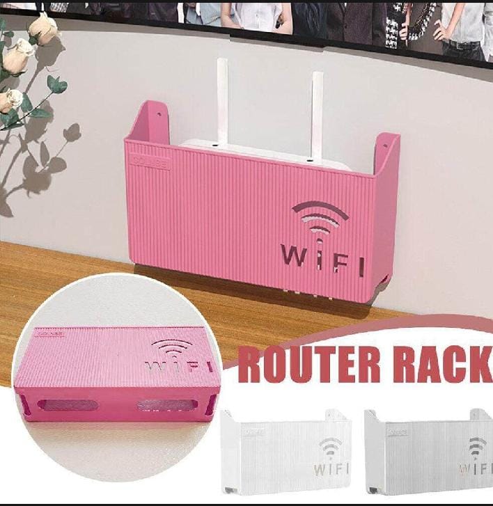 WiFi Router Storage Box – Wall Mount Holder