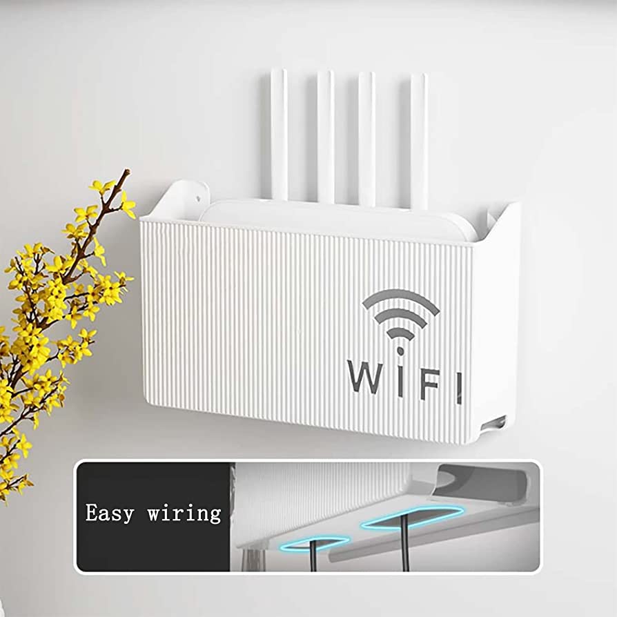 WiFi Router Storage Box – Wall Mount Holder