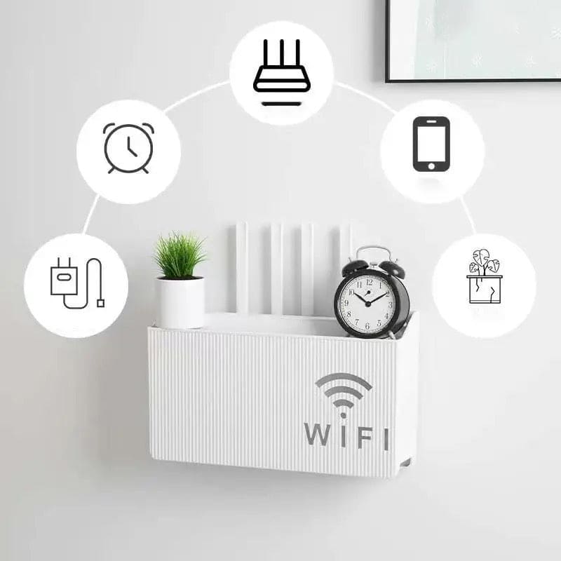 WiFi Router Storage Box – Wall Mount Holder