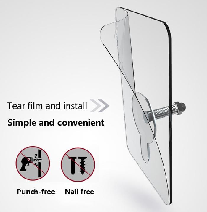 Punch Screw Sticker Hook (Punch-Free Wall Mount)