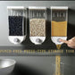 Wall Mounted Punch Free Rice And Cereal Dispenser