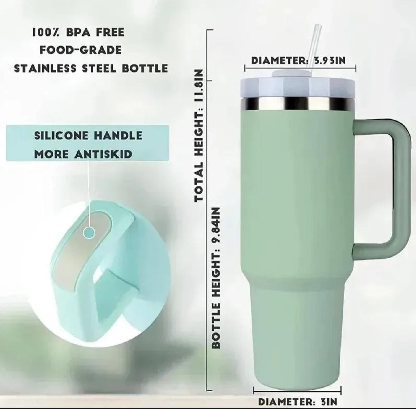 Stanley Quencher H2.0 40oz Stainless Steel Tumbler