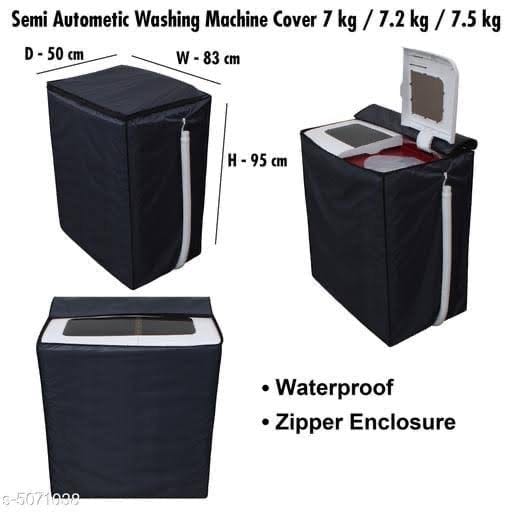 Twin-Tub Washing Machine Cover (Large Size )