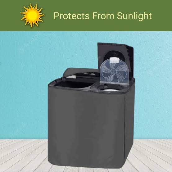 Twin-Tub Washing Machine Cover (Large Size )