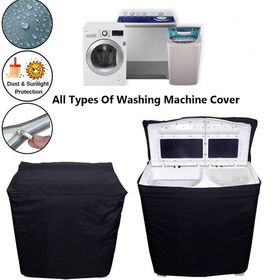 Twin-Tub Washing Machine Cover (Large Size )