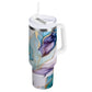 Stanley Quencher H2.0 40oz Stainless Steel Marble Tumbler