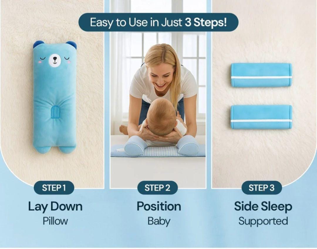 Baby Side Sleeping Support Pillow