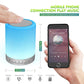 Bluetooth LED Lamp Speaker 7 Color Touch Light