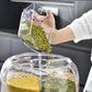 9KG Double Layer 360° Rotating Grain Dispenser