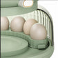 Rotating Grain Dispenser With Egg Storage Tray