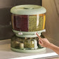 Rotating Grain Dispenser With Egg Storage Tray