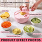Multi-Function 9-in-1 Vegetable Basket Cutter & Slicer