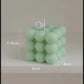 Bubble Cube Candle Pack of 4