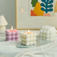 Bubble Cube Candle Pack of 4
