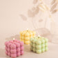 Bubble Cube Candle Pack of 4